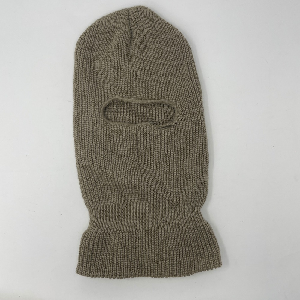 Urban Oufitters Tan Rib Knit Balaclava Ski Mask Tactical Streetwear Gorp Shiesty